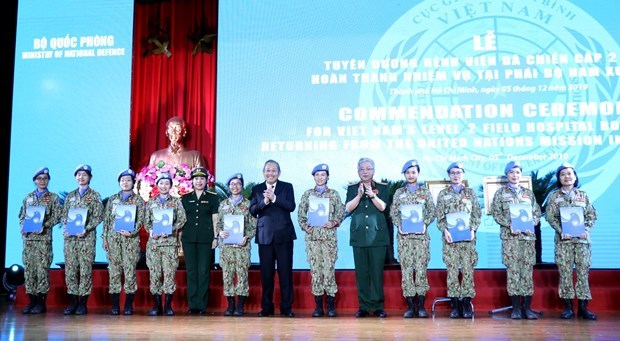 Vietnam peacekeeping force honoured