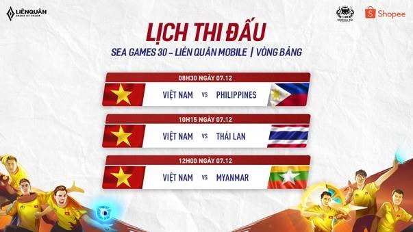 Đội tuyển game Liên quân Việt Nam ra quân tại Sea Games 30