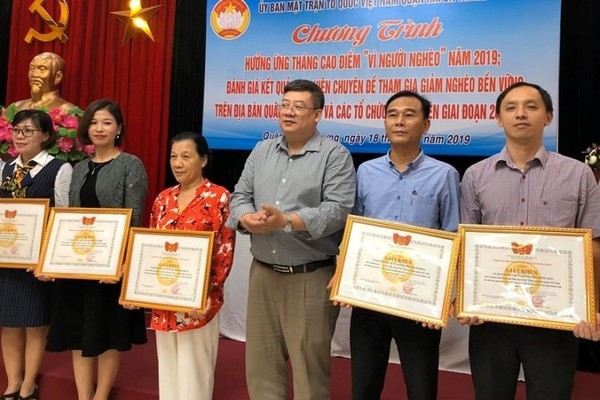 Kết thúc nhiệm kỳ 2015-2020: Quận Hai Bà Trưng đặt mục tiêu không còn hộ nghèo, cận nghèo