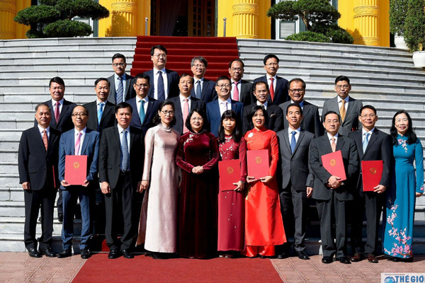 Trao quyết định bổ nhiệm Đại sứ nhiệm kỳ 2019-2022