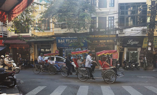 Cyclos to be banned in Hanoi