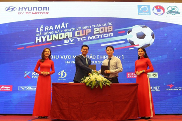 Sức hấp dẫn của giải bóng đá 7 người Hyundai Cup 2019 by TC Motor