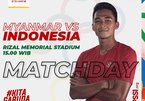 U22 Indonesia 0-0 U22 Myanmar: Thư hùng hấp dẫn (H1)