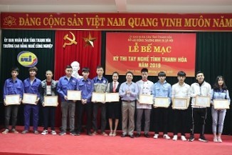12 thí sinh đạt giải Nhất kỳ thi tay nghề tỉnh Thanh Hóa năm 2019