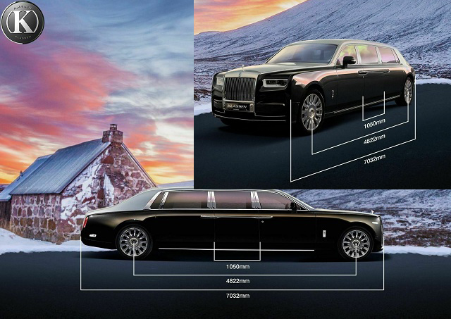 Rolls-Royce dài 7 mét giá 77 tỷ chỉ dành riêng cho khách VIP