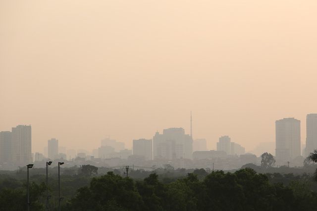 Poor air quality in northern Vietnam