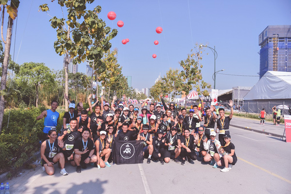 Hơn 100 thành viên AR Saigon trở lại Marathon Quốc tế TP.HCM Techcombank