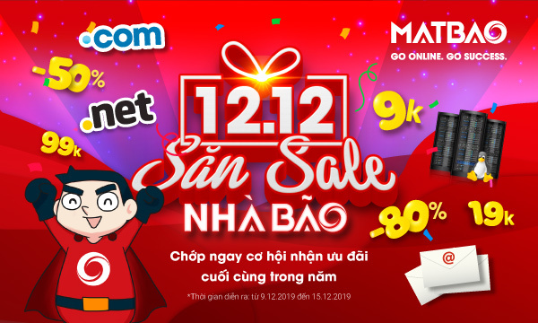 Lên lịch ‘săn sale nhà bão’ ngày 12.12