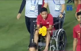 Văn Hậu xin lỗi vì gây chấn thương cho Evan Dimas