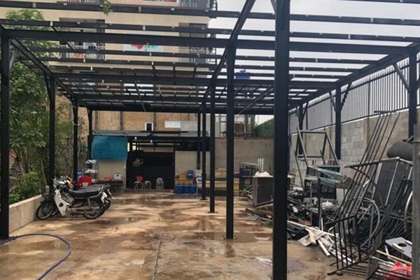Phát hiện tổ hợp nhà hàng có 15 hạng mục xây lụi ở ngoại ô Sài Gòn