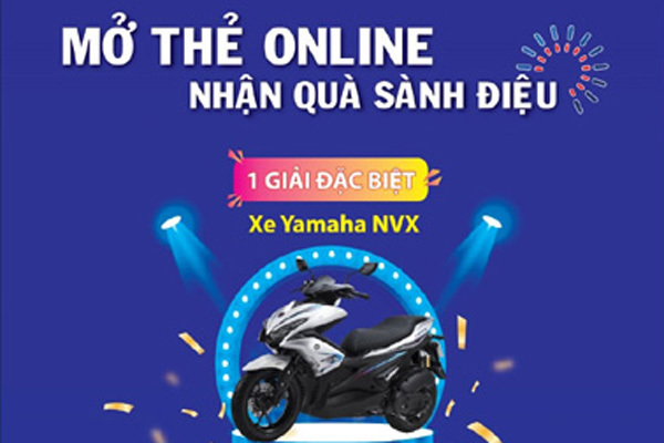 Mở thẻ visa ghi nợ Hong Leong: Cơ hội trúng xe máy, du lịch Singapore