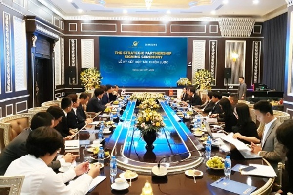 Sunshine Group hợp tác Samsung nâng tầm bất động sản Việt