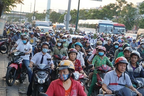 Central HCM City exceeds PM2.5 emissions limits