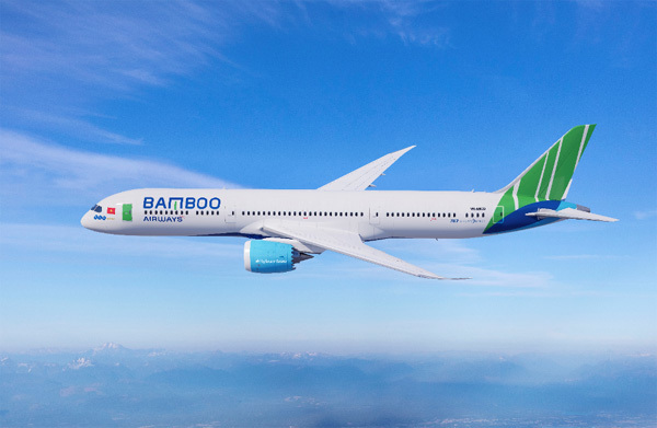 Bamboo Airways đặt  tên cho chiếc máy bay Boeing 787-9 Dreamliner đầu tiên