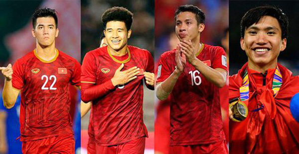 Four Vietnamese footballers named in Best 11 of SEA Games