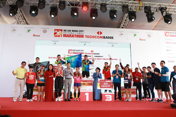 Thông điệp ý nghĩa của giải Marathon Quốc tế TP.HCM Techcombank 2019