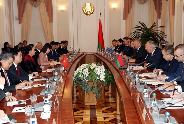 VN top legislator meets with Belarusian Prime Minister