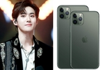 Fan ném iPhone 11 Pro Max lên sân khấu tặng Suho (EXO)