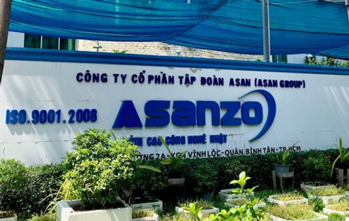 Asanzo bị cưỡng chế số tiền thuế gần 35 tỷ