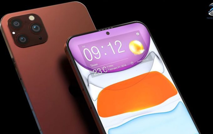 Xuất hiện mẫu iPhone 12 Pro Max màn hình không 