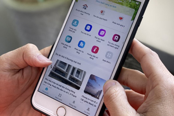 Tra cứu thông tin bất động sản TP.HCM qua ứng dụng SXD247