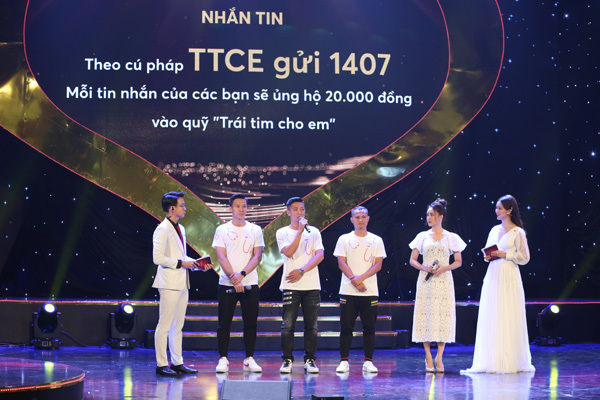 Hơn 28 tỷ đồng ủng hộ chương trình ‘Trái tim cho em’