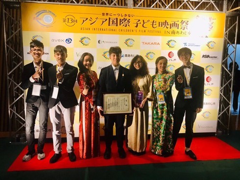 Hanoi students honoured at Asian International Children’s Film Festival