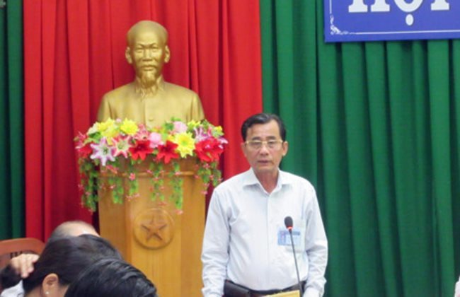 Ex-Party official charged with land mismanagement