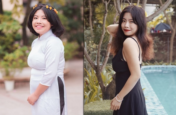 Nữ sinh Hà Nội giảm 16kg trong 3 tháng