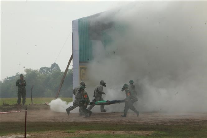 Vietnam, Cambodia hold joint rescue drill