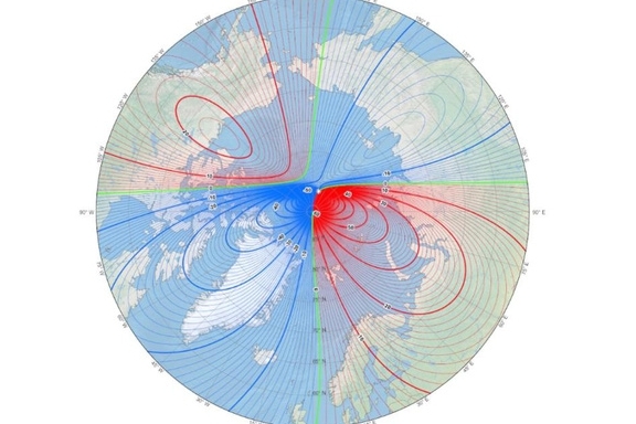 Cực từ Trái Đất di chuyển về phía Nga với tốc độ nhanh kỷ lục