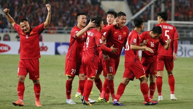 Vietnam wrap up 2019 with record high position in FIFA rankings