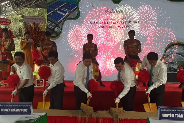 TPHCM khởi công dự án xử lý rác thải rắn công nghiệp và nguy hại đầu tiên