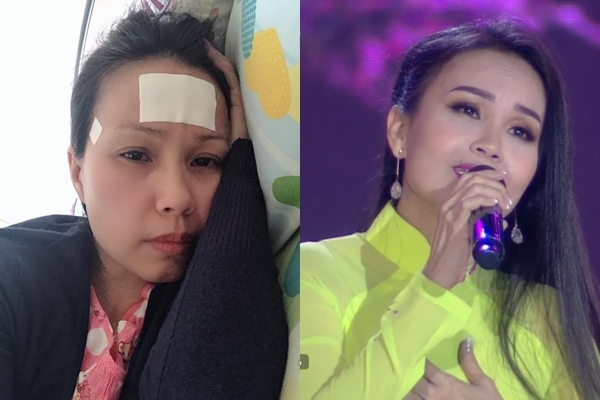 Cẩm Ly miệt mài chạy show sau khi xuất viện