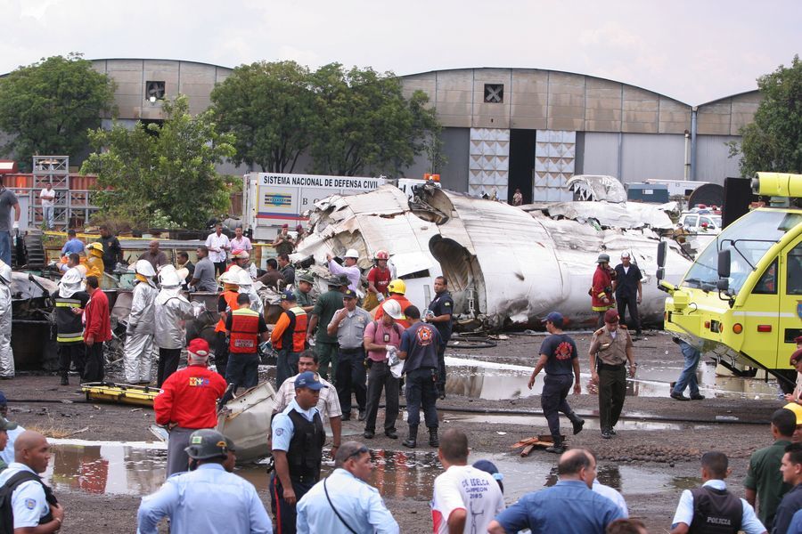 Rơi máy bay ở Venezuela