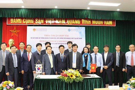 Hợp tác xây dựng hệ thống quản lý đánh giá, cấp chứng chỉ kỹ năng nghề quốc gia