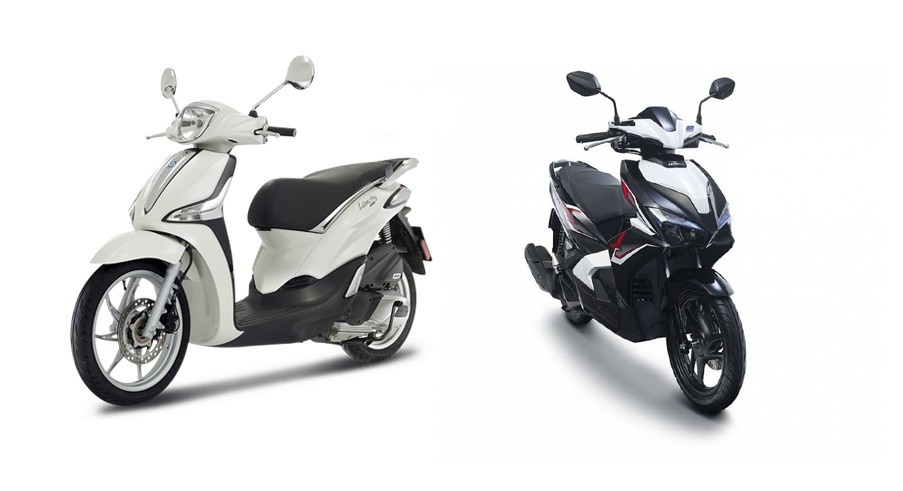 Cầm 60 triệu sắm xe Tết, Honda AirBlade 2020 hay Piaggio Liberty