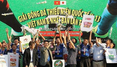 Becamex Binh Duong FC secure win in Vietnam-Japan U13 football tournament