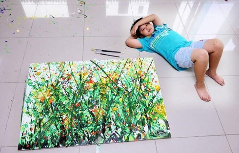 Young Vietnamese painter set sales records in US