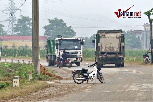 Bãi rác Nam Sơn lại bị chặn, nội đô đối mặt nguy cơ ùn ứ rác
