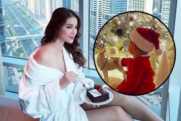 Phạm Hương lần đầu xác nhận có con trai 1 tuổi ở Mỹ