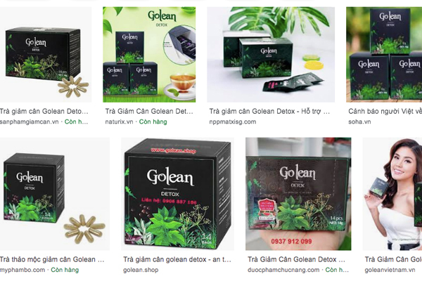 Trà giảm cân chứa chất cấm, bị xử phạt vẫn bán tràn lan