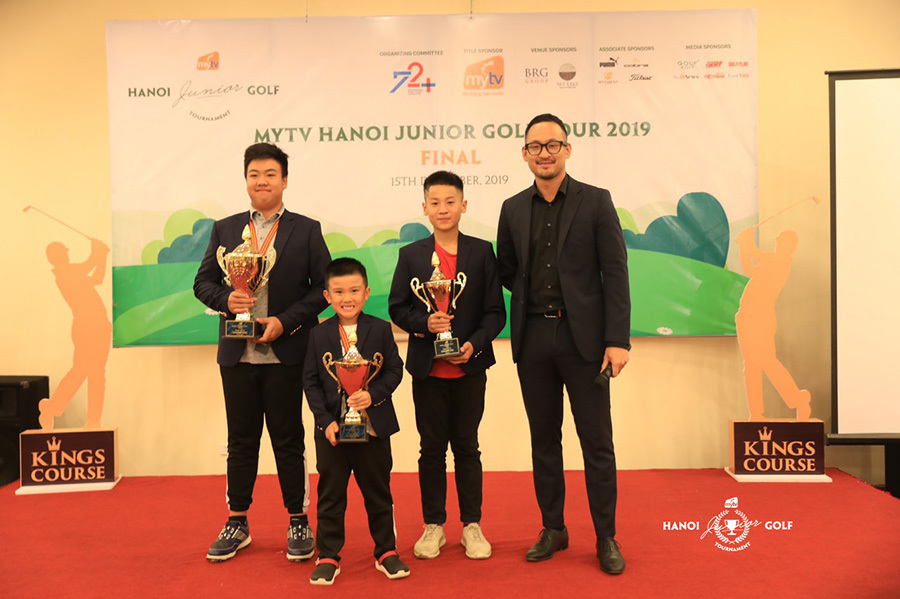 Đoàn Uy vô địch giải MyTV Hanoi Junior Golf Tour 2019