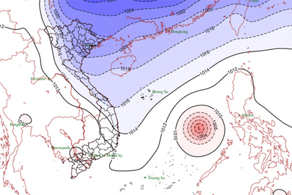 Nghe VietNamNet: Dự báo thời tiết 26/12, Biển Đông đón bão số 8, miền Bắc mưa rét