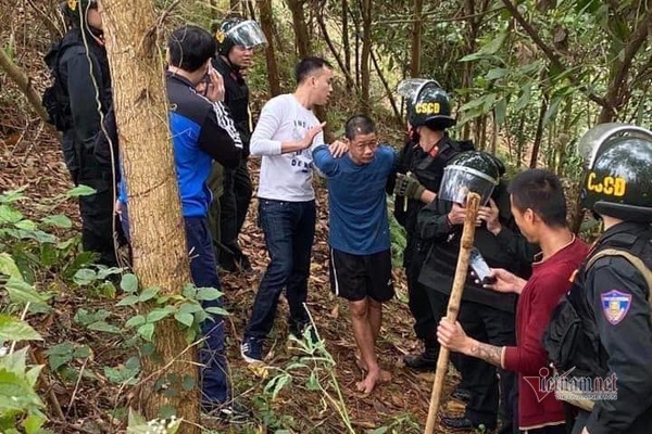 Vụ giết 5 người ở Thái Nguyên: Bắt nghi phạm Hoàng Văn Chín trên núi