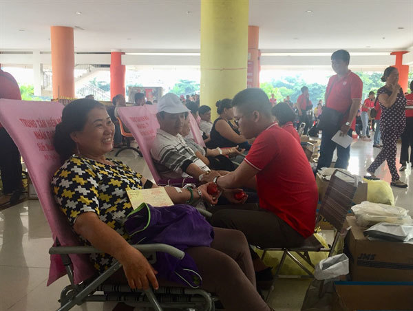 Annual blood donation campaign kicks off