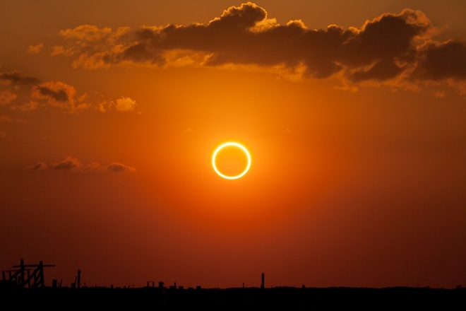 ‘Ring of fire’ annual solar eclipse visible in Vietnam