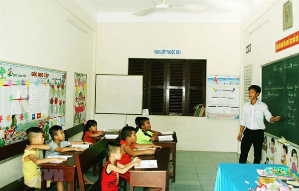 Teachers devoted to education of island students