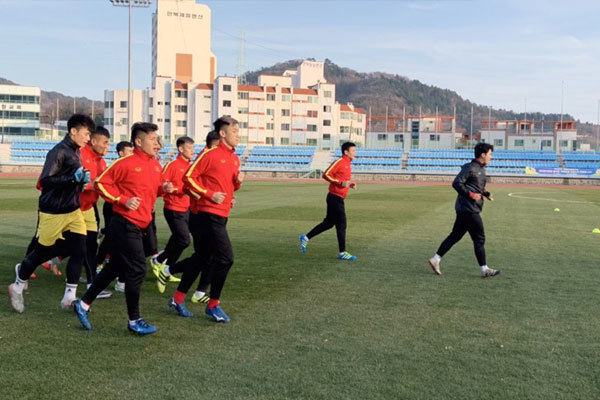 Tuần tập huấn sôi động của tuyển Việt Nam ở Hàn Quốc