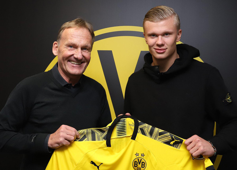 Erling Haaland bỏ qua MU, bất ngờ gia nhập Dortmund